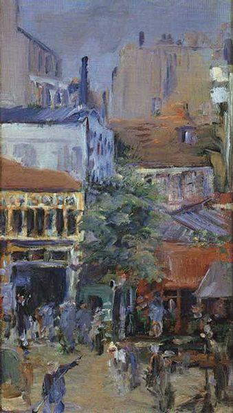 Edouard Manet Vue prise pres de la Place Clichy France oil painting art